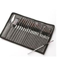 Без бренда «Коробка 50 шт.: Набор кистей для рисования в чехле, премиум набор (23 нейлоновых кисти, 1 мастихин)» в Калуге в интернет-магазине Без бренда «Коробка 50 шт.: Набор кистей для рисования в чехле, премиум набор (23 нейлоновых кисти, 1 мастихин)» в Калуге