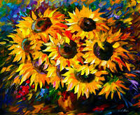 Без бренда «Собранный букет подсолнухов» в Калуге в интернет-магазине  Без бренда «Собранный букет подсолнухов» в Калуге