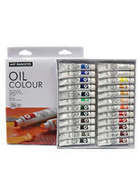 Без бренда «Коробка 24 шт.: Масляные краски «Две картинки» 24 шт. по 12 мл, проф. пигмент» в Калуге