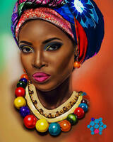 Без бренда «Портрет яркой женщины» в Калуге в интернет-магазине  Без бренда «Портрет яркой женщины» в Калуге