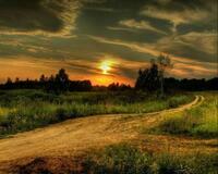 Без бренда «Проселочная дорога на закате» в Калуге