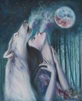 Без бренда «Девушка и волк в полнолуние» в Калуге в интернет-магазине Без бренда «Девушка и волк в полнолуние» в Калуге