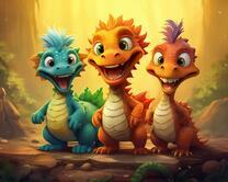 Без бренда «Милые и веселые дракончики» в Калуге