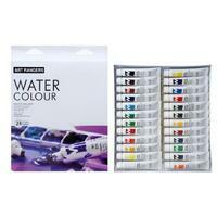 Без бренда «Коробка 24 шт.: Краски акварель «Две картинки» в тюбиках 24 шт. по 12 мл» в Калуге