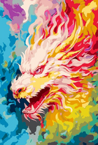 Без бренда «Разноцветный огненный дракон» в Калуге в интернет-магазине  Без бренда «Разноцветный огненный дракон» в Калуге