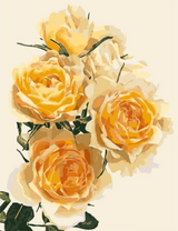 Букет из желтых роз