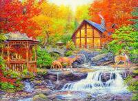 Без бренда «Семейство оленей возле загородного домика» в Калуге в интернет-магазине Без бренда «Семейство оленей возле загородного домика» в Калуге