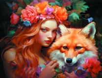 Без бренда «Рыжая девушка и рыжая лисица» в Калуге в интернет-магазине  Без бренда «Рыжая девушка и рыжая лисица» в Калуге